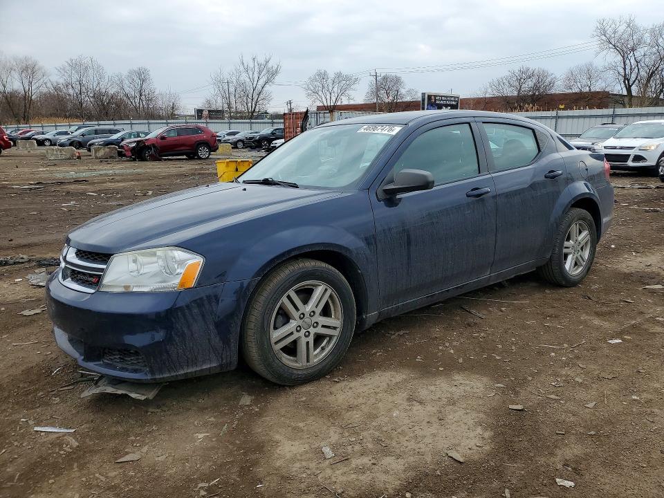 Auction sale of the 2013 Dodge Avenger, vin: 1C3CDZAG1DN581992, lot number: 46967476