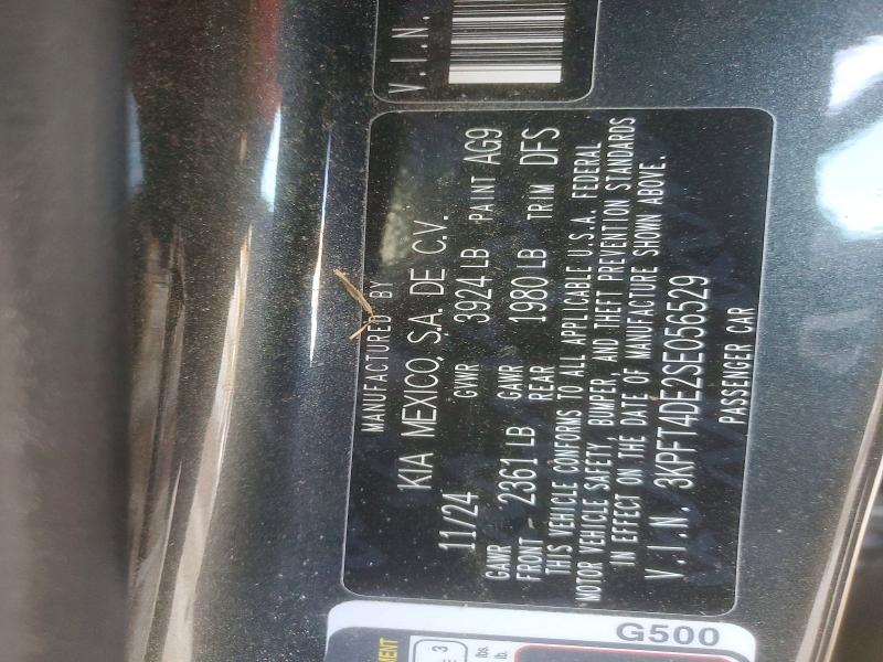 Продажа на аукционе авто 2025 Kia K4, vin: 3KPFT4DE2SE056529, номер лота: 47464696