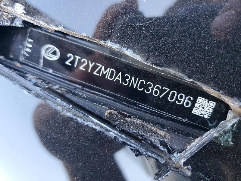 Aukcja sprzedaży 2022 Lexus Rx 350, vin: 2T2YZMDA3NC367096, numer aukcji: 45765556