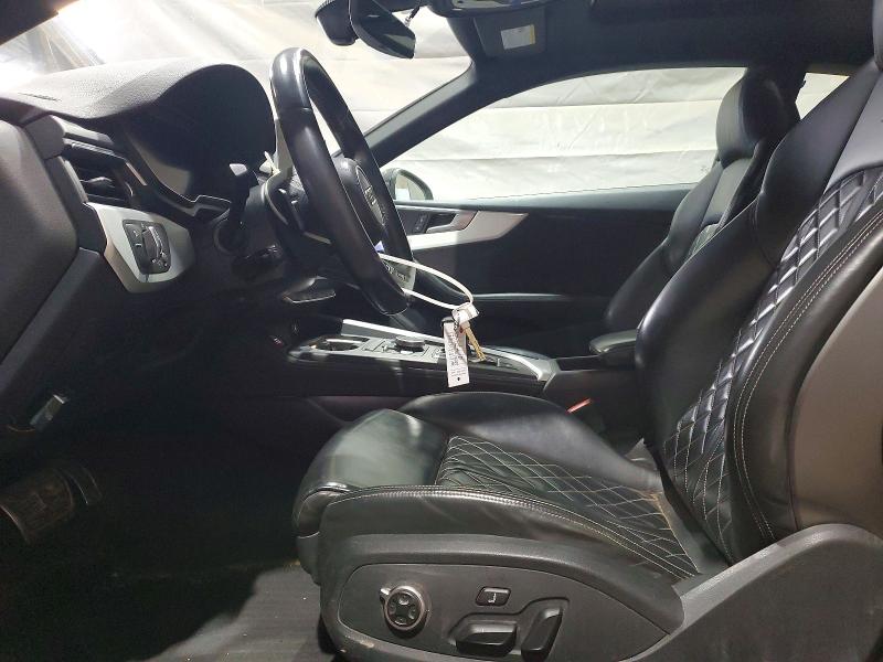 2018 Audi S5 მანქანა იყიდება აუქციონზე, vin: WAUP4AF55JA133955, აუქციონის ნომერი: 79397175