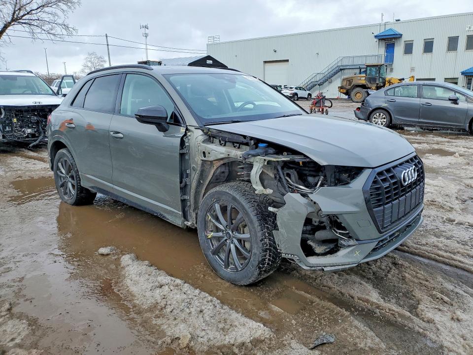2021 Audi Q3 მანქანა იყიდება აუქციონზე, vin: WA1EECF37M1016720, აუქციონის ნომერი: 45831646