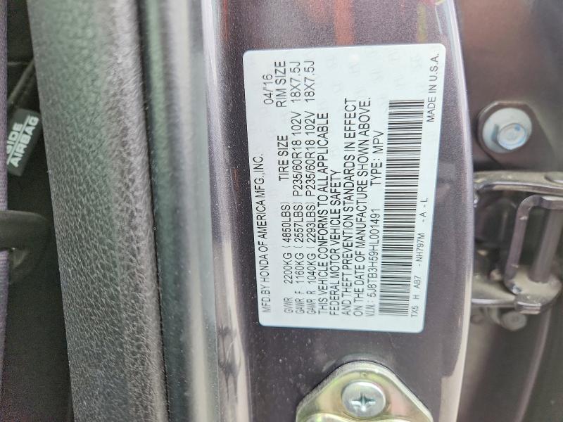 Продаж на аукціоні авто 2017 Acura Rdx, vin: 5J8TB3H59HL001491, номер лоту: 47231456