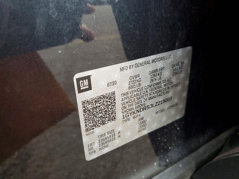 Aukcja sprzedaży 2020 Cadillac Xt5, vin: 1GYKNDRS3LZ219003, numer aukcji: 46672316
