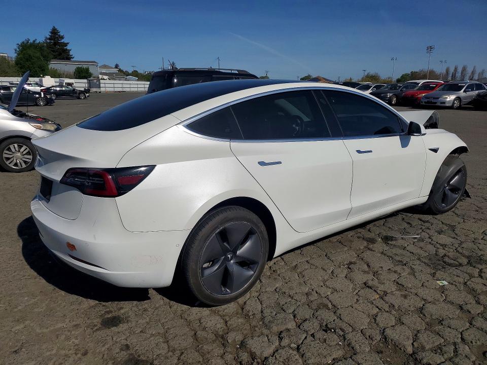 2019 Tesla Model 3 მანქანა იყიდება აუქციონზე, vin: 5YJ3E1EA8KF484901, აუქციონის ნომერი: 45658356
