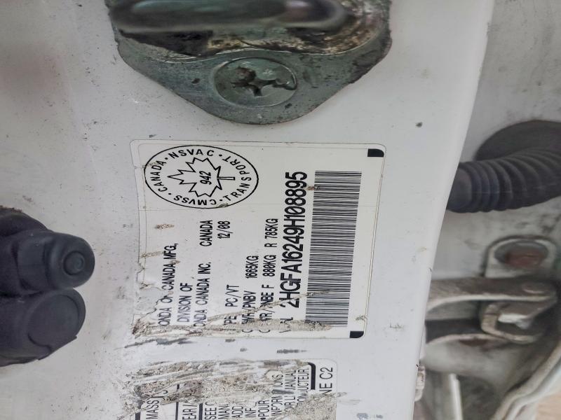 Продаж на аукціоні авто 2009 Honda Civic, vin: 2HGFA16249H108895, номер лоту: 76614275