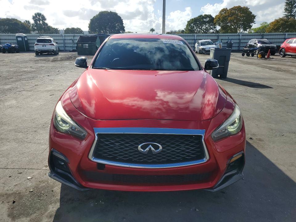 Продажа на аукционе авто 2018 Infiniti Q50, vin: JN1FV7AR5JM480356, номер лота: 45492376