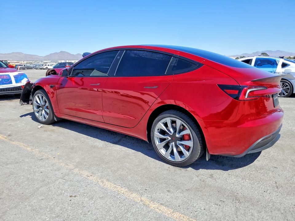 47054336 :رقم المزاد ، 5YJ3E1EA0SF904098 vin ، 2025 Tesla Model 3 مزاد بيع