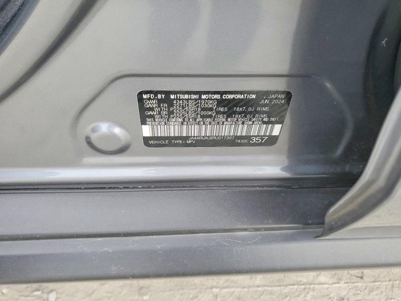 Продаж на аукціоні авто 2024 Mitsubishi Outlander Sport, vin: JA4ARUAU6RU017307, номер лоту: 79745405