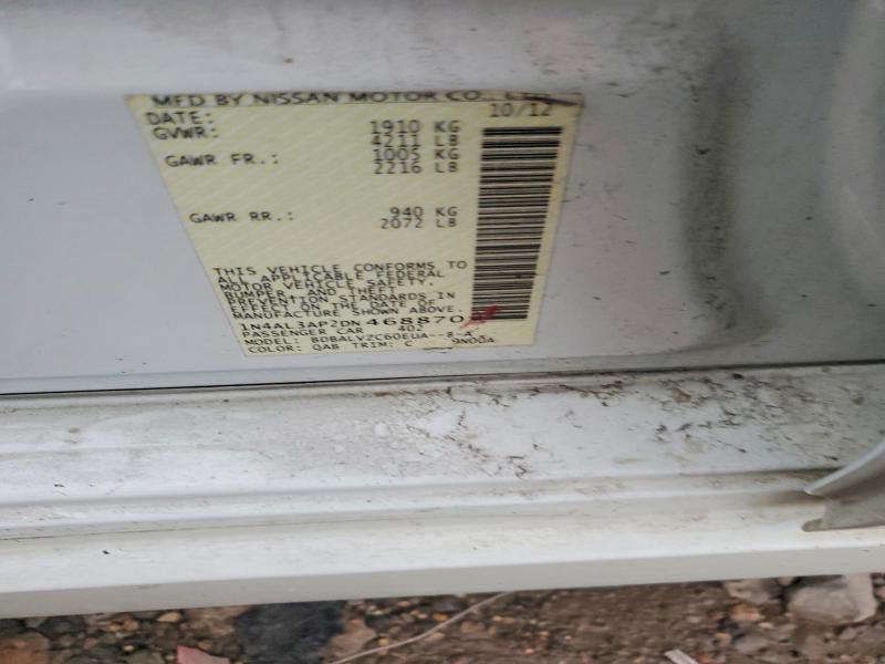 Aukcja sprzedaży 2013 Nissan Altima, vin: 1N4AL3AP2DN468870, numer aukcji: 41990416