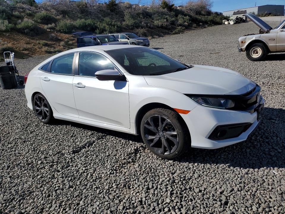 47266486 :رقم المزاد ، 19XFC2F8XLE202172 vin ، 2020 Honda Civic مزاد بيع