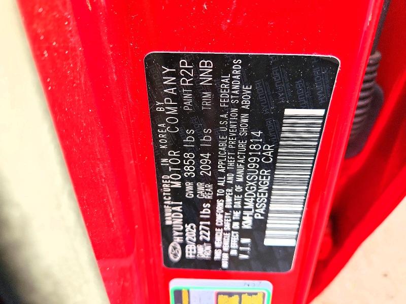 Продаж на аукціоні авто 2025 Hyundai Elantra, vin: KMHLM4DGXSU991814, номер лоту: 46314226
