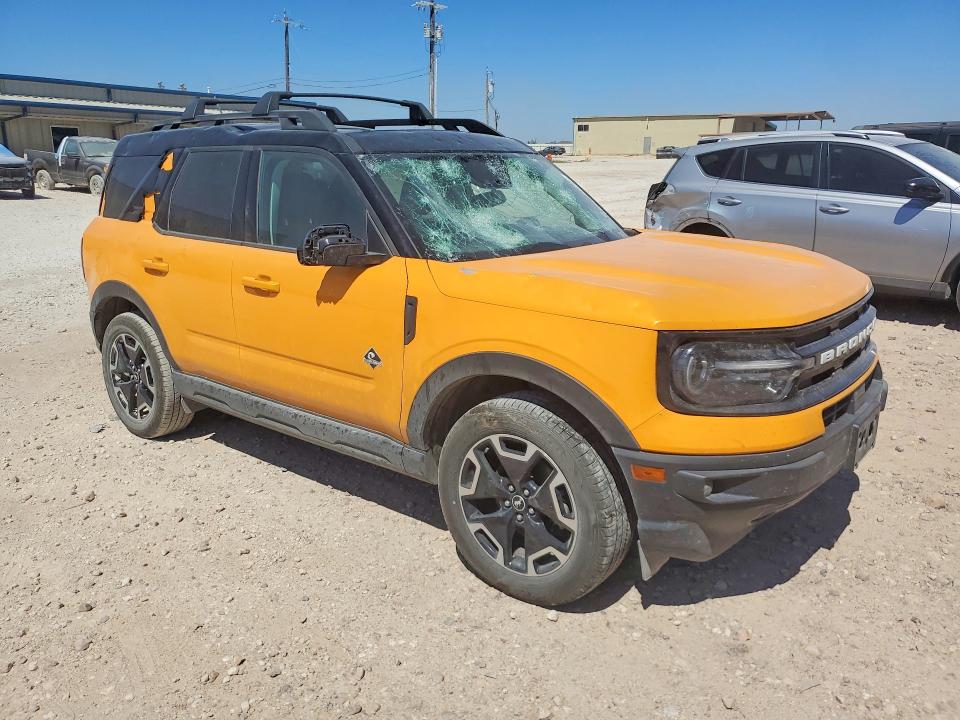 2022 Ford Bronco Sport მანქანა იყიდება აუქციონზე, vin: 3FMCR9C62NRD86060, აუქციონის ნომერი: 46568376
