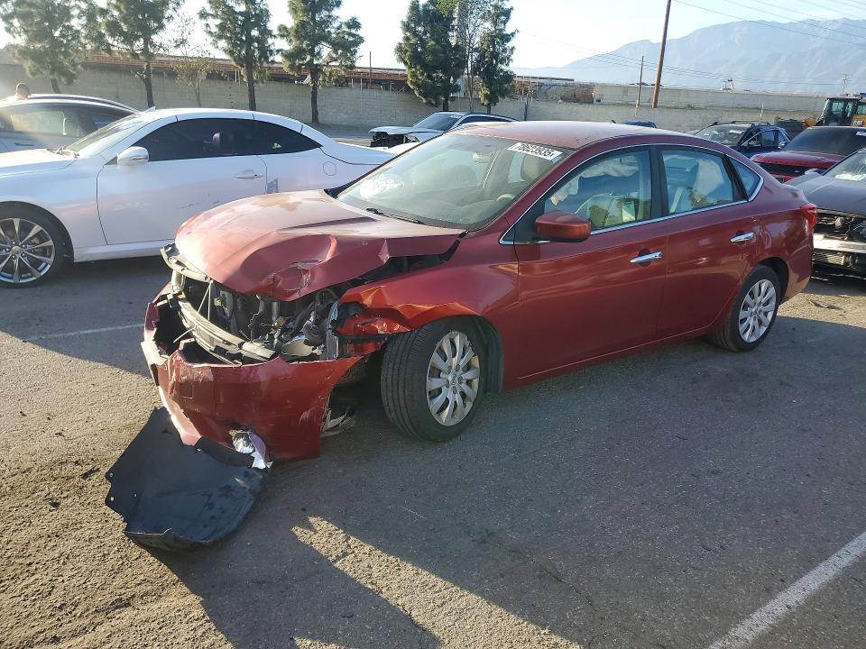53667046 :رقم المزاد ، 3N1AB7AP6GL666573 vin ، 2016 Nissan Sentra مزاد بيع