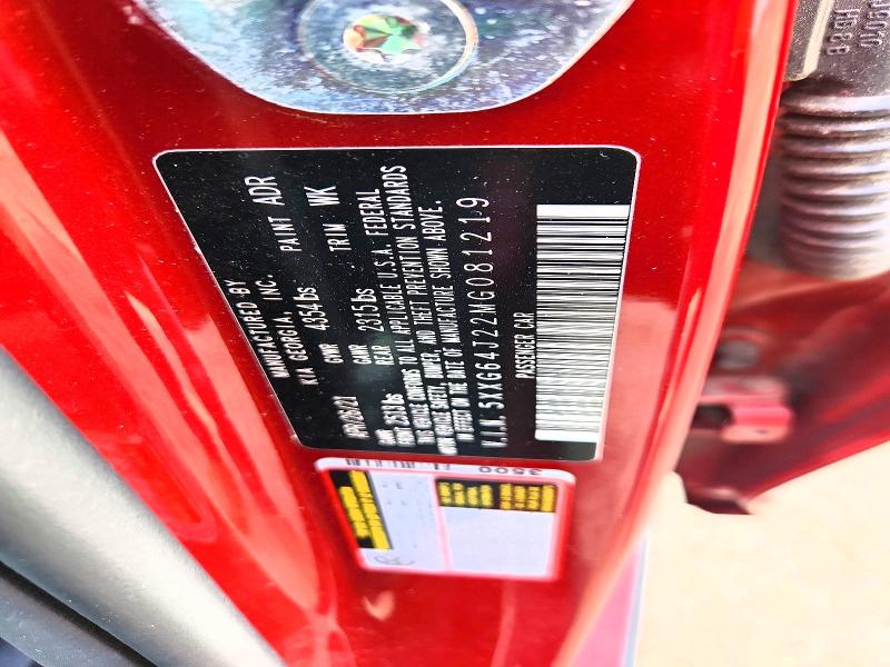 Aukcja sprzedaży 2021 Kia K5, vin: 5XXG64J22MG081219, numer aukcji: 47591176