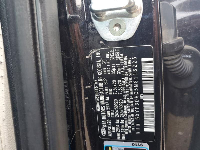 Продаж на аукціоні авто 2021 Kia Telluride, vin: 5XYP3DHC5MG116225, номер лоту: 47443536