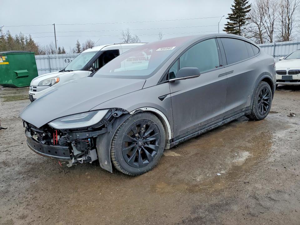 2020 Tesla Model X მანქანა იყიდება აუქციონზე, vin: 5YJXCAE27LF234504, აუქციონის ნომერი: 79593885