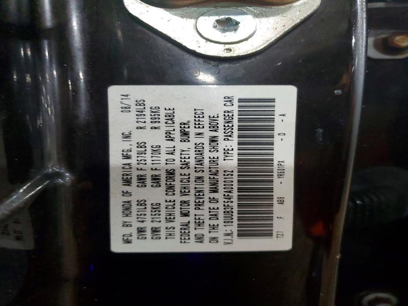 Продажа на аукционе авто 2015 Acura Tlx, vin: 19UUB3F54FA000152, номер лота: 46378016