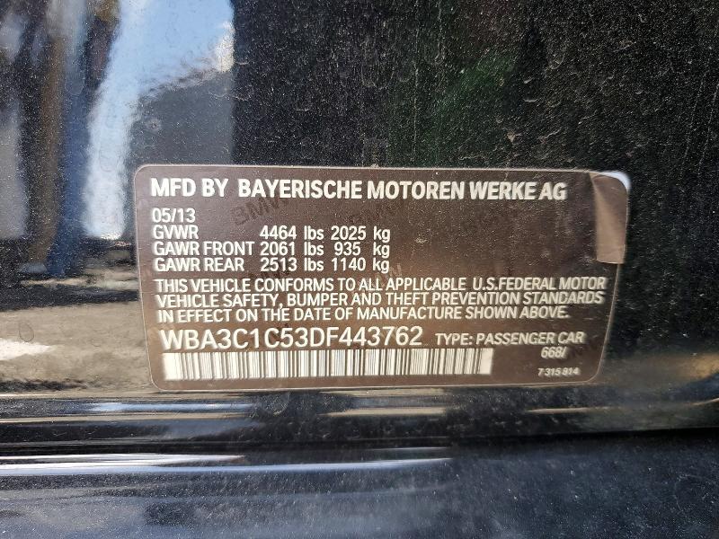 Продажа на аукционе авто 2013 Bmw 328, vin: WBA3C1C53DF443762, номер лота: 47795686