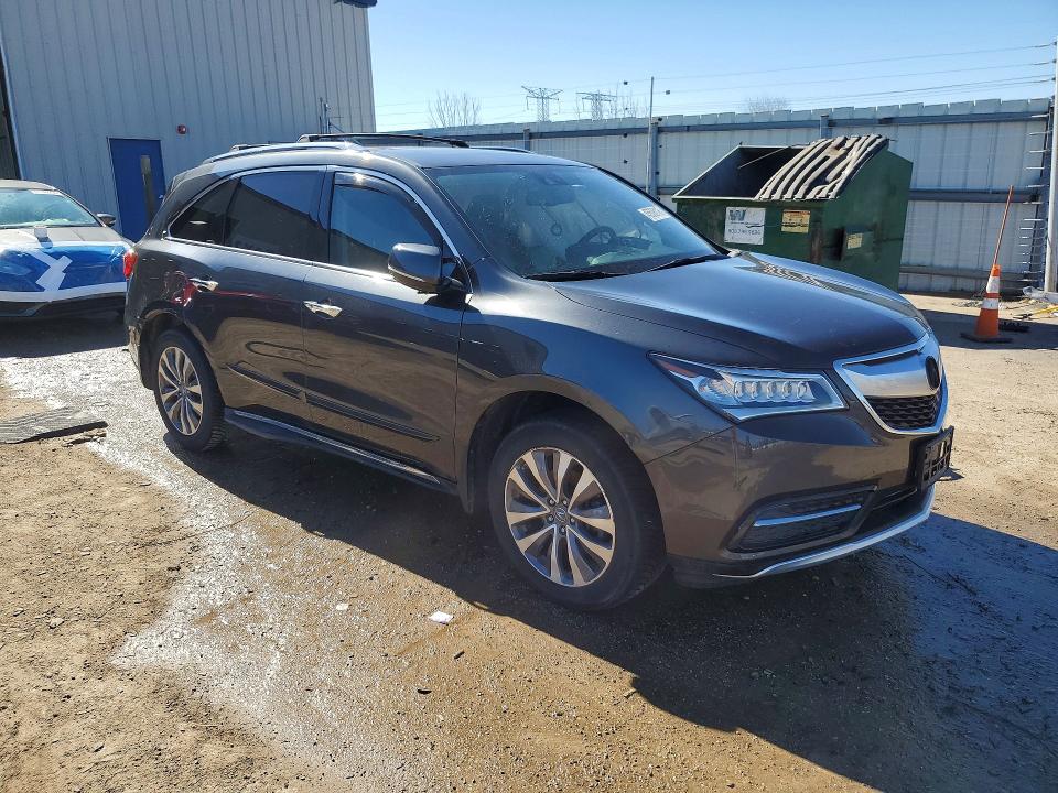 2014 Acura Mdx მანქანა იყიდება აუქციონზე, vin: 5FRYD4H4XEB006272, აუქციონის ნომერი: 45506116