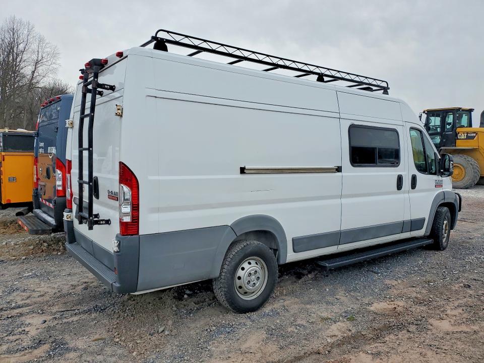 46291036 :رقم المزاد ، 3C6URVJGXJE146129 vin ، 2018 Ram Promaster 3500 مزاد بيع