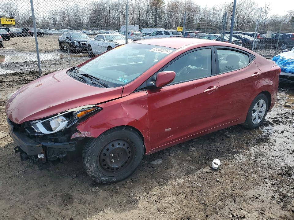 Aukcja sprzedaży 2016 Hyundai Elantra, vin: 5NPDH4AE3GH757242, numer aukcji: 47206396