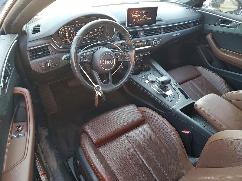 2018 Audi A5 მანქანა იყიდება აუქციონზე, vin: WAUTNAF51JA011086, აუქციონის ნომერი: 45670226