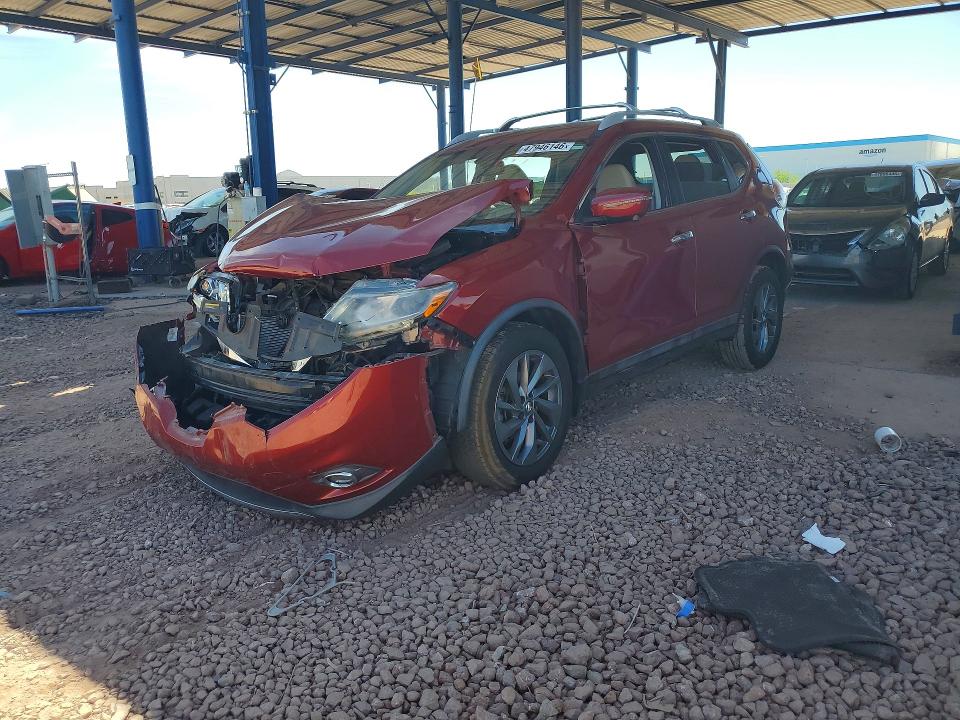 Auction sale of the 2016 Nissan Rogue, vin: 5N1AT2MTXGC832316, lot number: 47946146