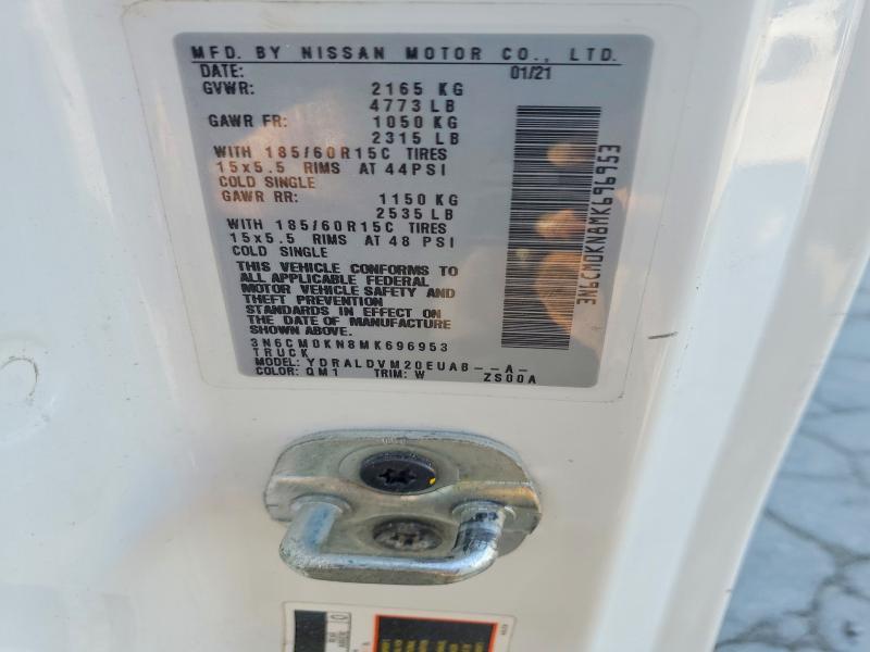 Продаж на аукціоні авто 2021 Nissan Nv200, vin: 3N6CM0KN8MK696953, номер лоту: 48062006
