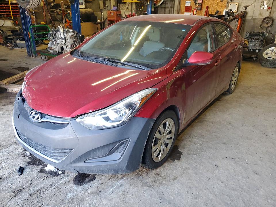 2014 Hyundai Elantra მანქანა იყიდება აუქციონზე, vin: 5NPDH4AE9EH543790, აუქციონის ნომერი: 78805895
