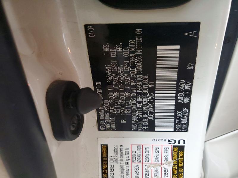 Продаж на аукціоні авто 2009 Lexus Gx 470, vin: JTJBT20X990177603, номер лоту: 79375585