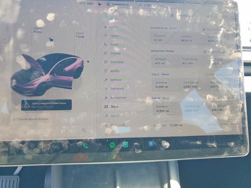 Aukcja sprzedaży 2025 Tesla Model 3, vin: 5YJ3E1EAXSF058529, numer aukcji: 46957576