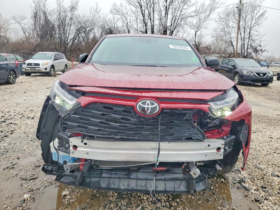 79972635 :رقم المزاد ، 2T3F1RFV8SW529399 vin ، 2025 Toyota Rav4 مزاد بيع