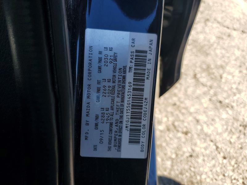 2016 Mazda 6 მანქანა იყიდება აუქციონზე, vin: JM1GJ1T55G1453169, აუქციონის ნომერი: 47624346