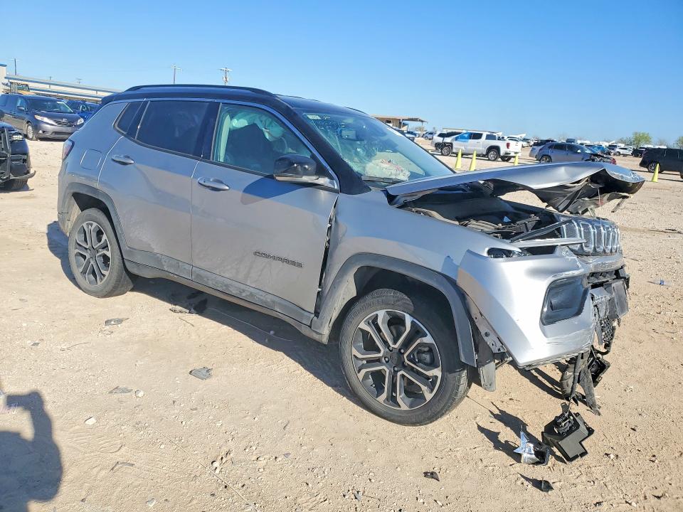 2022 Jeep Compass მანქანა იყიდება აუქციონზე, vin: 3C4NJDCB7NT145358, აუქციონის ნომერი: 46111876