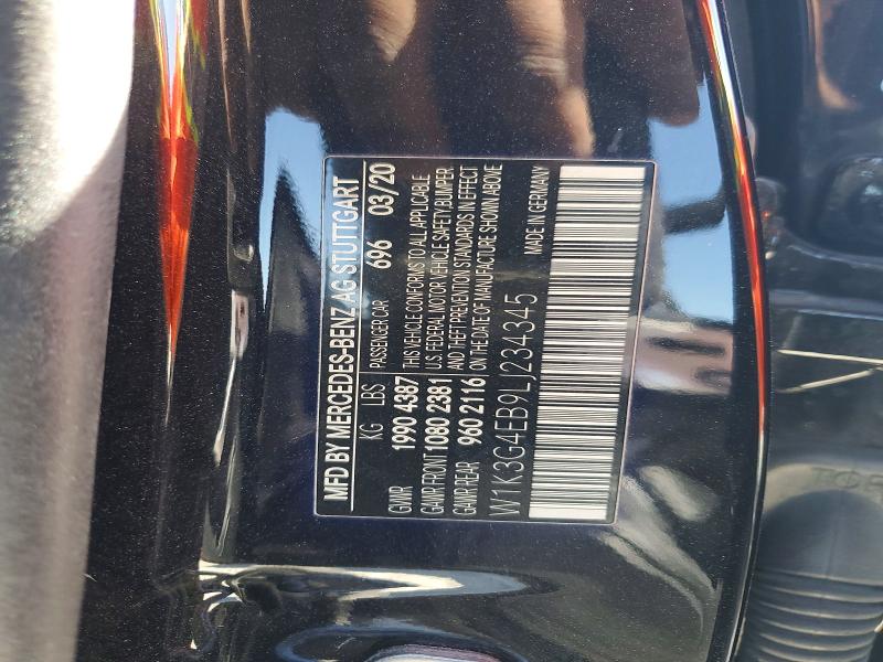 Продажа на аукционе авто 2020 Mercedes-benz A, vin: W1K3G4EB9LJ234345, номер лота: 47100296