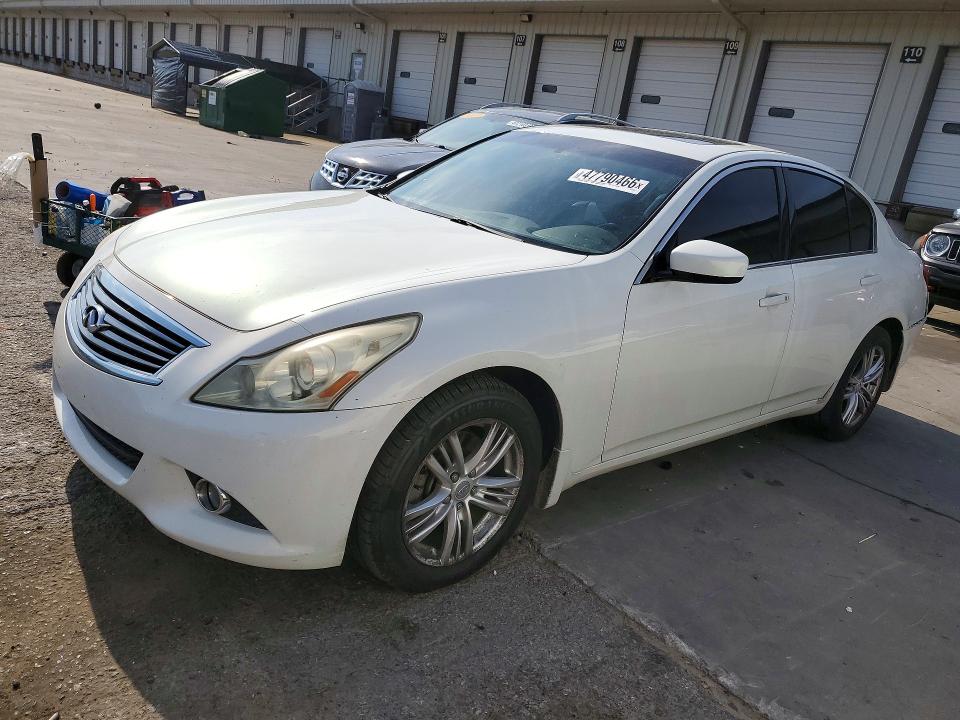 2011 Infiniti G37 Sedan მანქანა იყიდება აუქციონზე, vin: JN1CV6ARXBM400791, აუქციონის ნომერი: 47790466