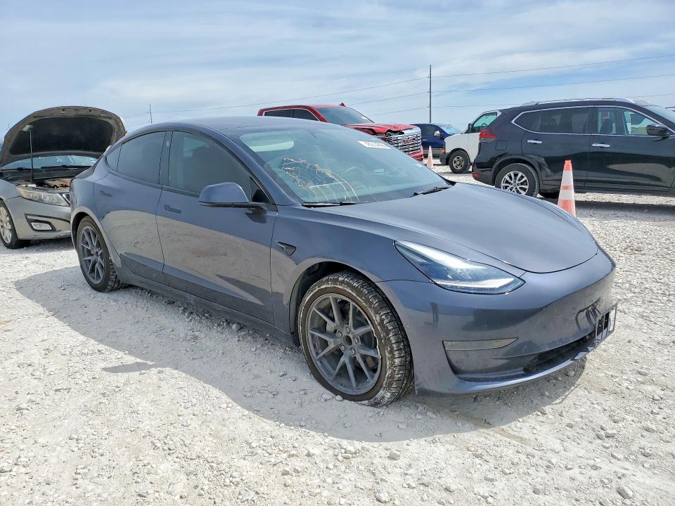 2022 Tesla Model 3 მანქანა იყიდება აუქციონზე, vin: 5YJ3E1EAXNF190632, აუქციონის ნომერი: 46214666