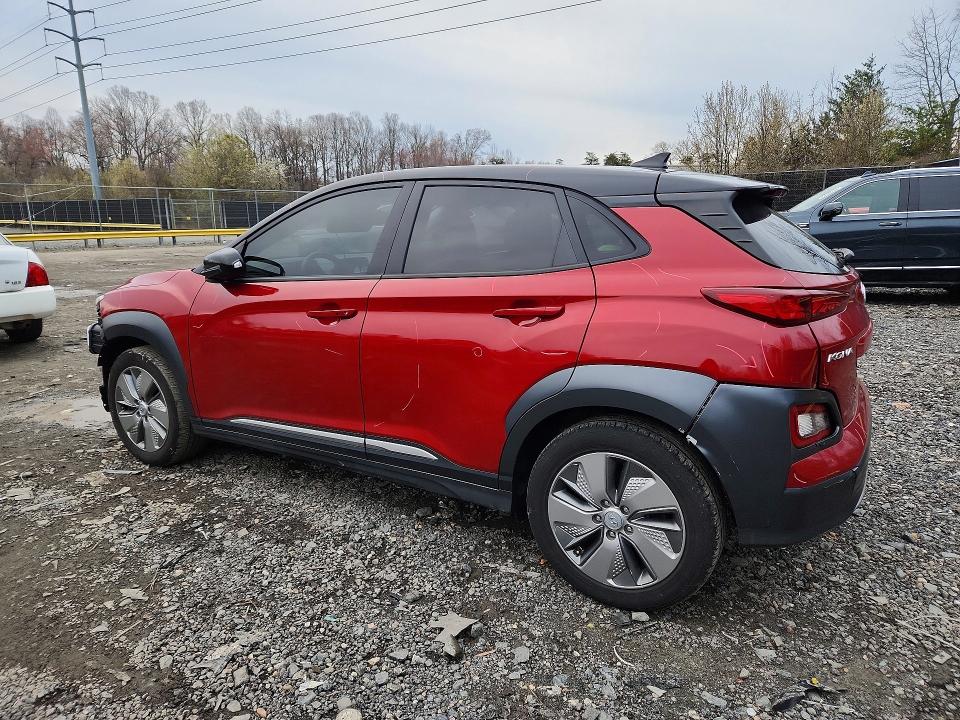 Продажа на аукционе авто 2021 Hyundai Kona Electric, vin: KM8K23AG3MU116853, номер лота: 46351096