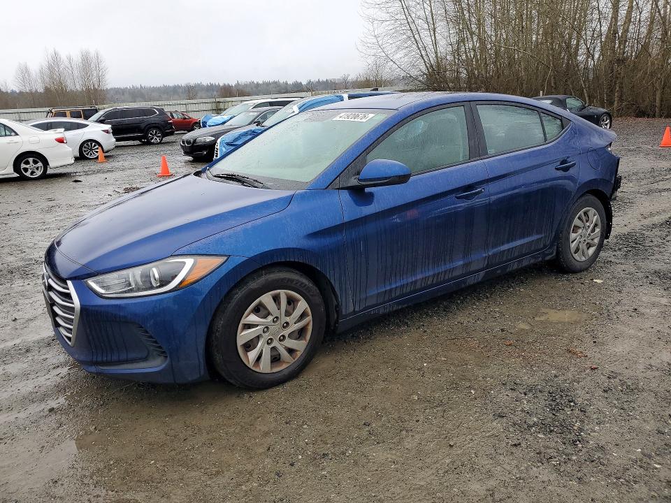 Auction sale of the 2017 Hyundai Elantra, vin: 5NPD74LF2HH143163, lot number: 41920676