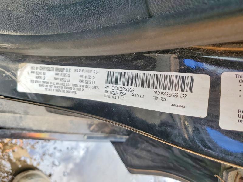 47501866 :رقم المزاد ، 1C3CCCEG8FN540823 vin ، 2015 Chrysler 200 مزاد بيع