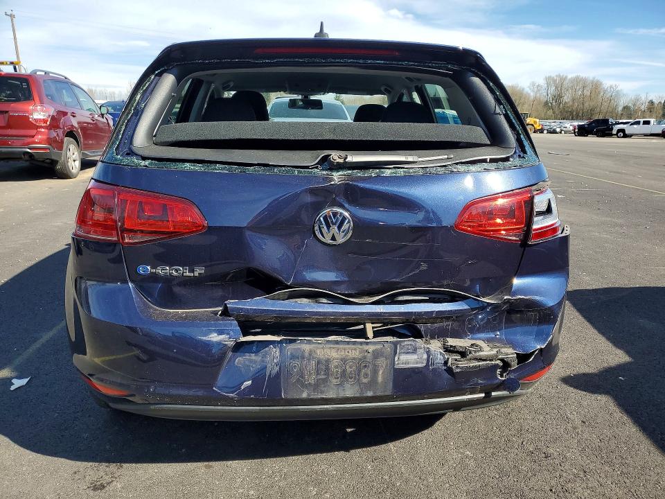 46229306 :رقم المزاد ، WVWKP7AU4GW901961 vin ، 2016 Volkswagen E-golf مزاد بيع