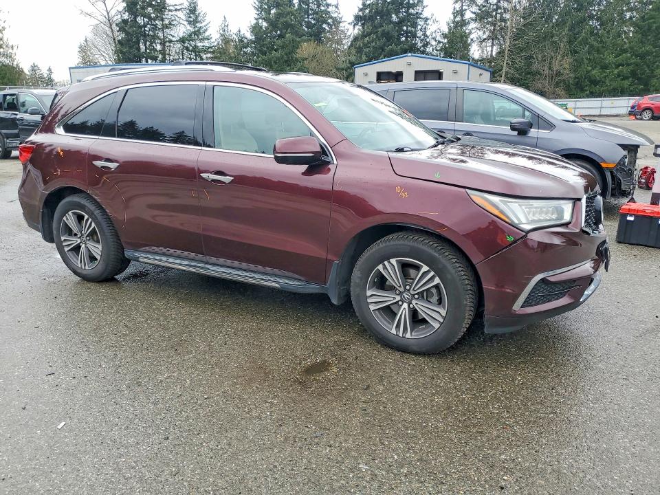 Продажа на аукционе авто 2017 Acura Mdx, vin: 5FRYD3H30HB005055, номер лота: 47360596
