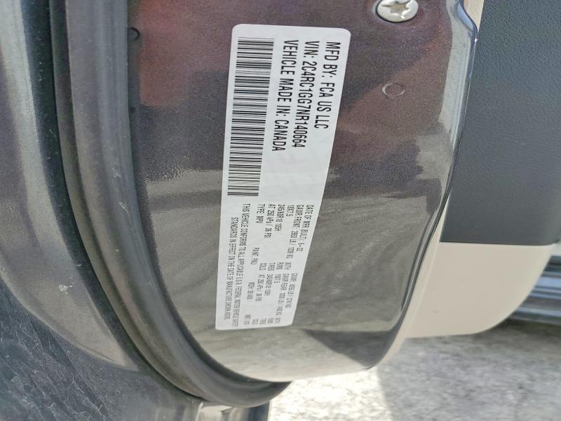 Продажа на аукционе авто 2022 Chrysler Pacifica, vin: 2C4RC1GG7NR140664, номер лота: 98149415