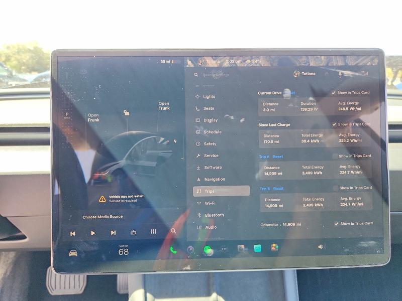 Aukcja sprzedaży 2025 Tesla Model 3, vin: 5YJ3E1EA8SF901207, numer aukcji: 41938016
