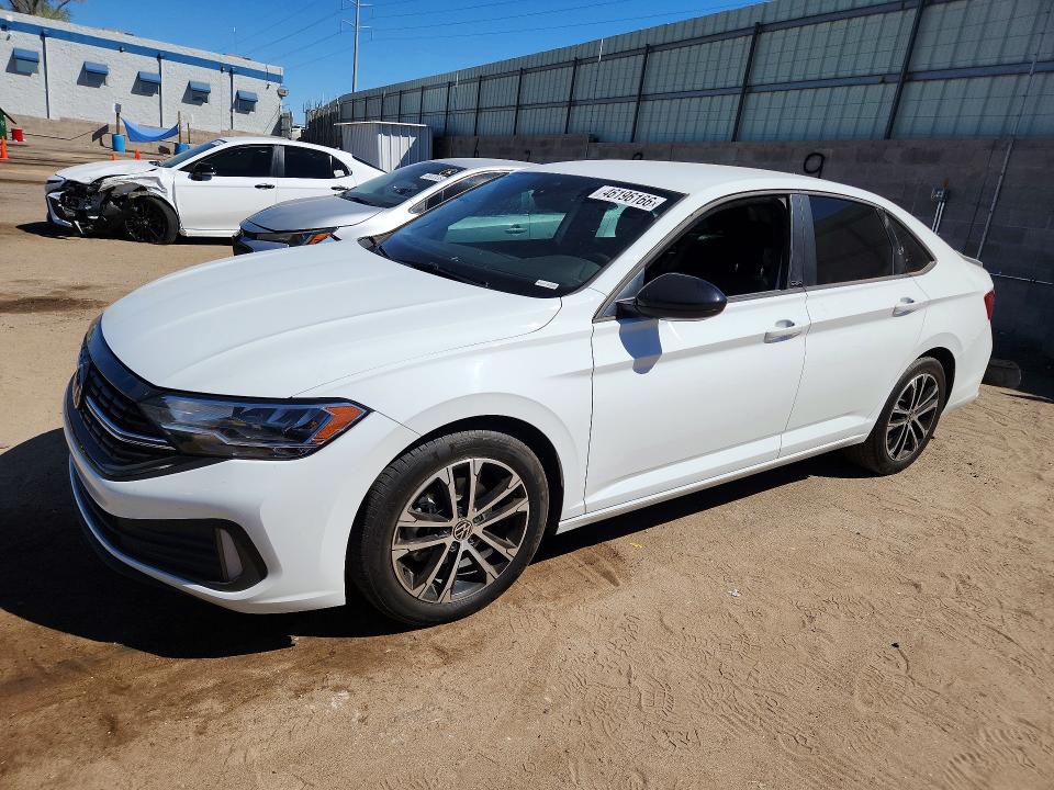 Auction sale of the 2024 Volkswagen Jetta, vin: 3VWBM7BU9RM025721, lot number: 46196166