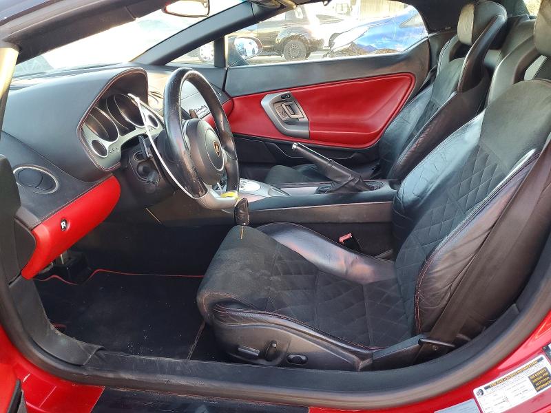 2008 Lamborghini Gallardo მანქანა იყიდება აუქციონზე, vin: ZHWGU22T08LA06259, აუქციონის ნომერი: 46265786