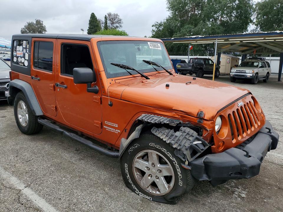47656526 :رقم المزاد ، 1J4BA3H14BL501344 vin ، 2011 Jeep Wrangler Unlimited مزاد بيع