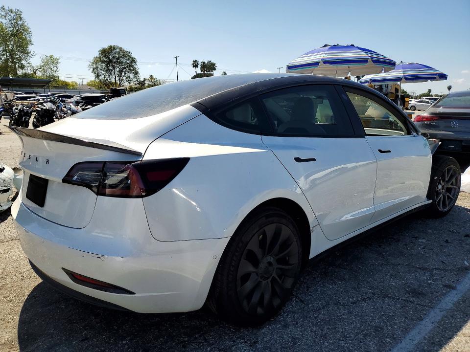 Продажа на аукционе авто 2022 Tesla Model 3, vin: 5YJ3E1EB6NF258594, номер лота: 79205685