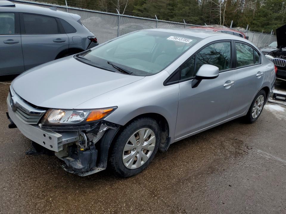 79613785 :رقم المزاد ، 2HGFB2F48CH120253 vin ، 2012 Honda Civic مزاد بيع
