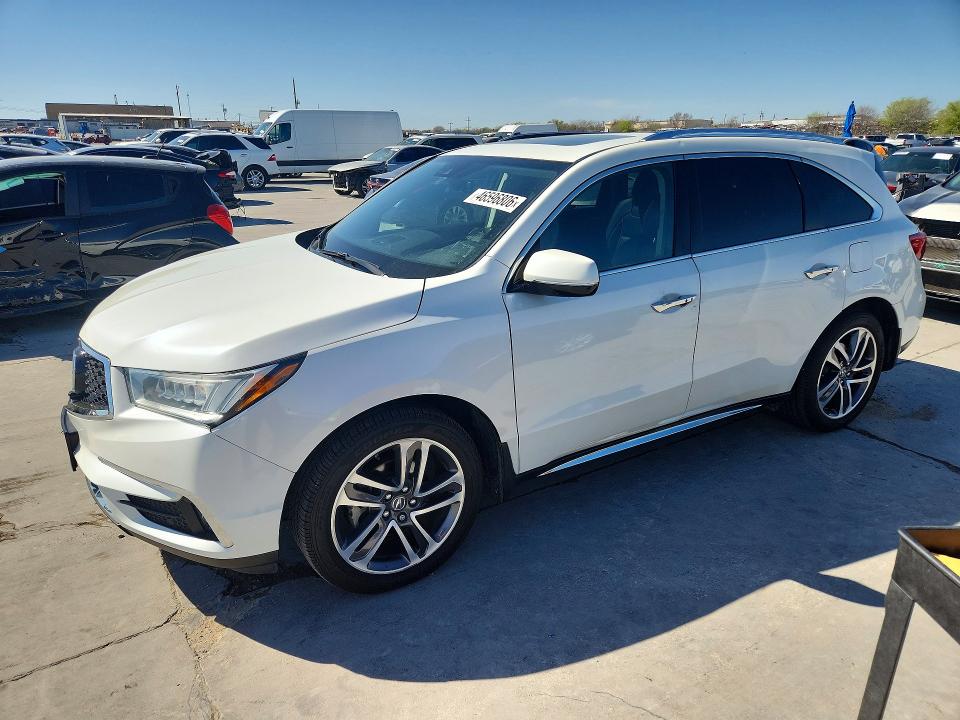 46596806 :رقم المزاد ، 5J8YD4H92JL024237 vin ، 2018 Acura Mdx مزاد بيع